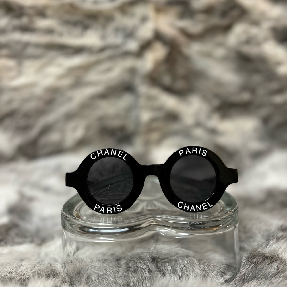 Black Chanel Paris glasses
